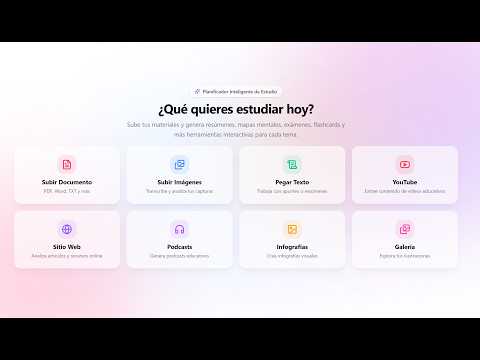 Ver video demo de EstudiaFacil
