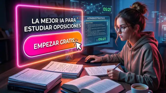 La mejor inteligencia artificial para estudiar oposiciones en 2026